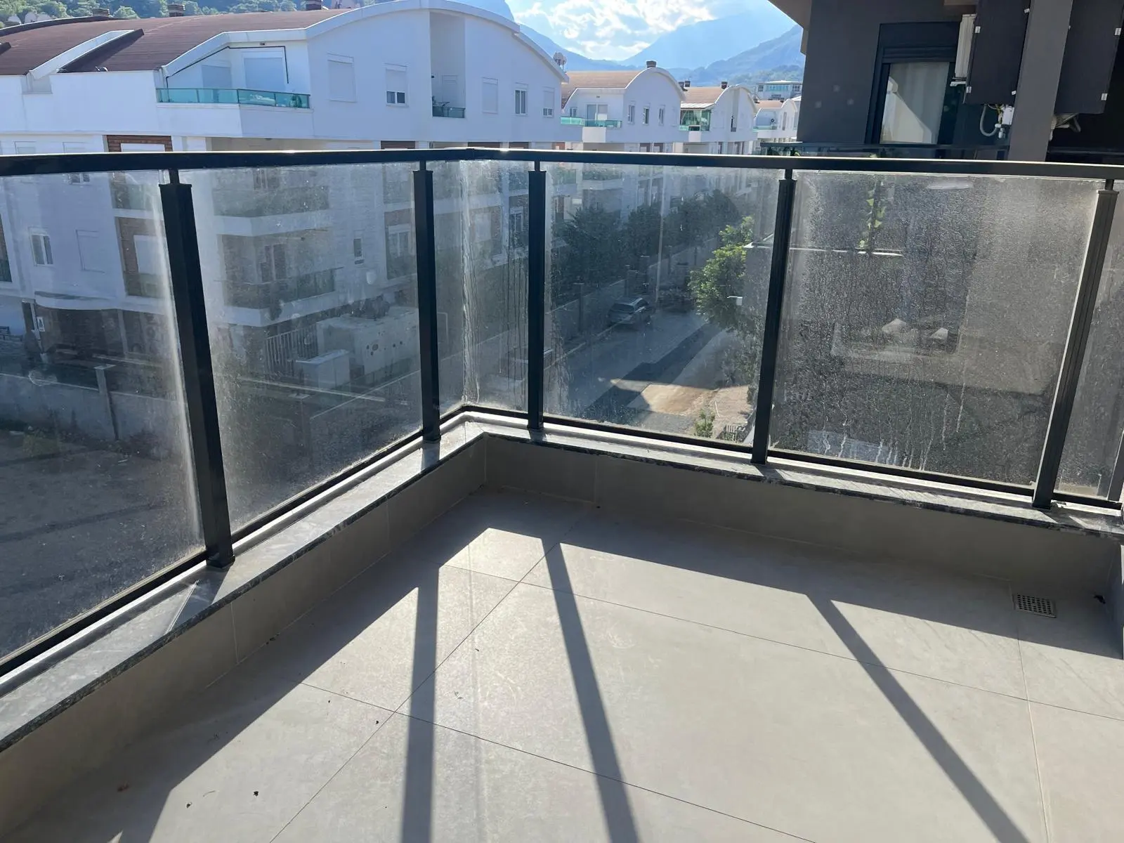 Attached balcony